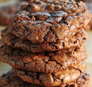 Spicy double chocolate cookies